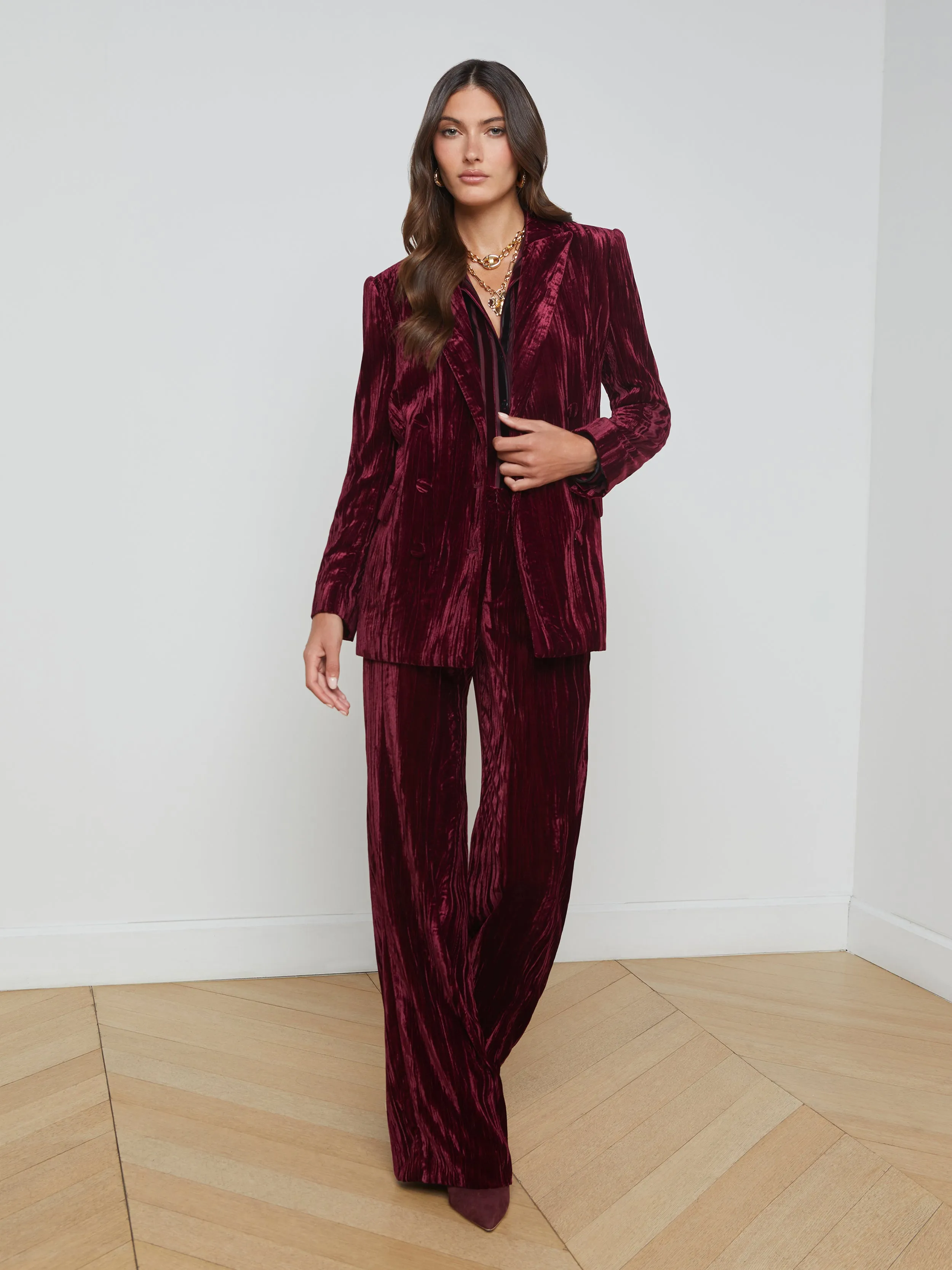 Aimee Velvet Blazer