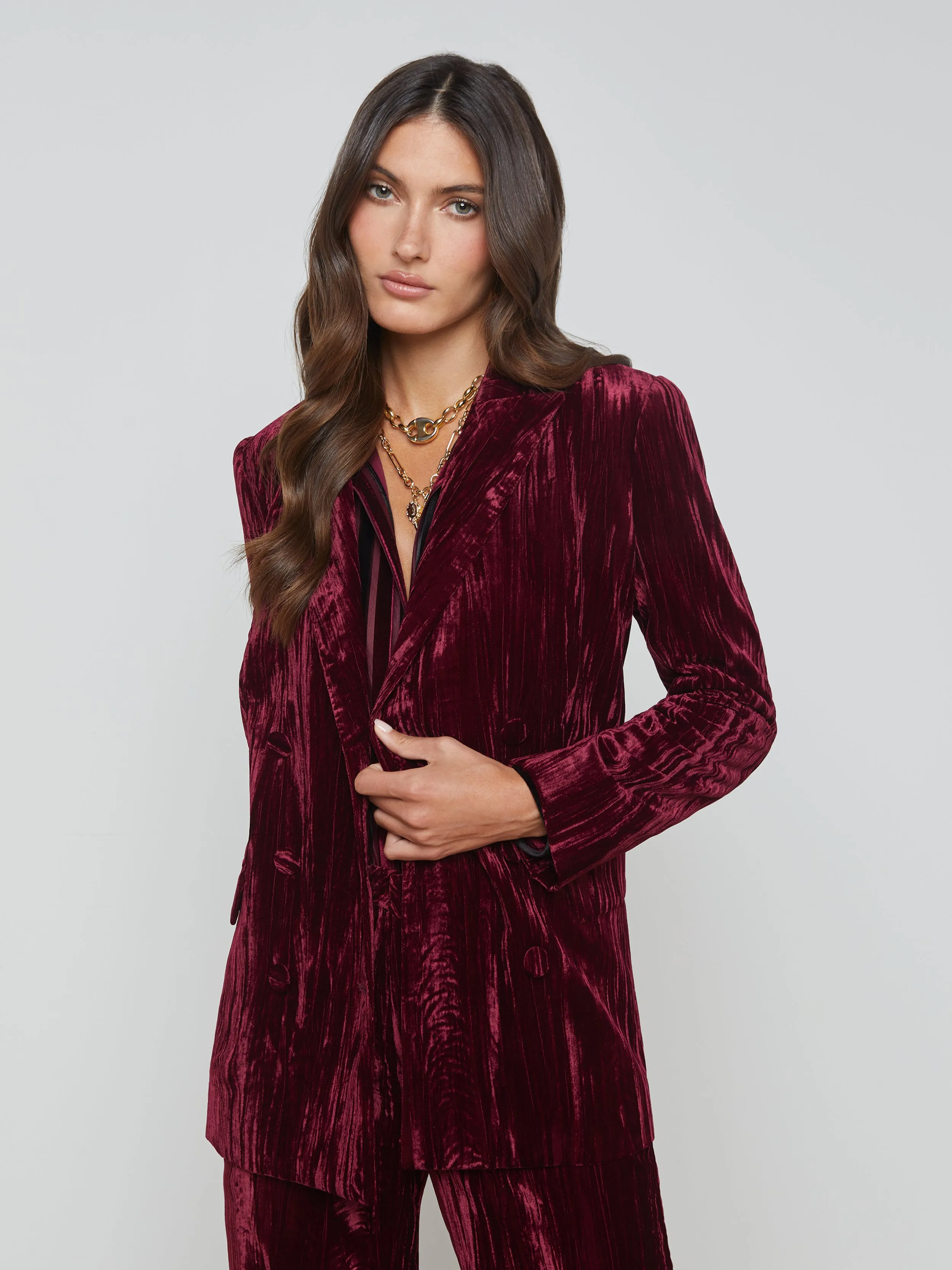 Aimee Velvet Blazer