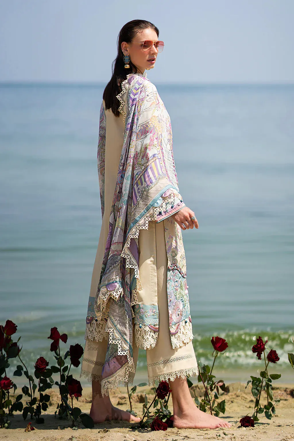 AJR Couture | Alif Signature Luxury Lawn 24 | Coraline