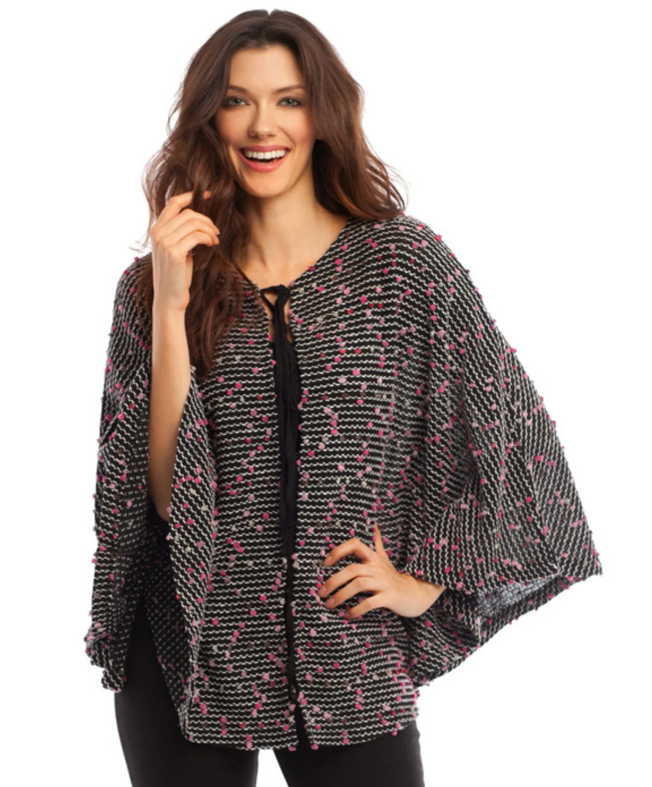 Aria Tie-Up Poncho