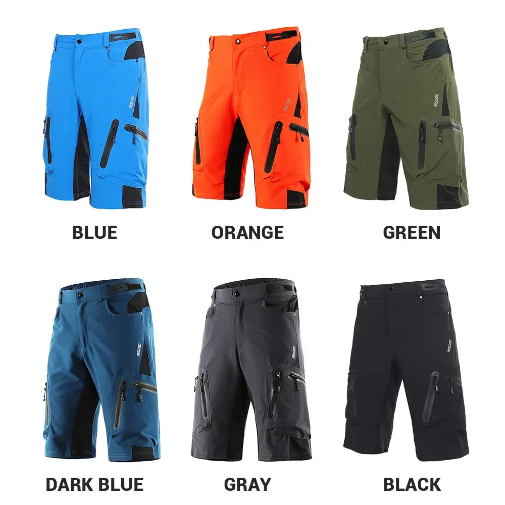 Bicycles Mns Cycling Shorts Loose Fit Sports MTB Shorts Mountain Bike Downhill Bicycle Riding Triathlon Bike Shorts