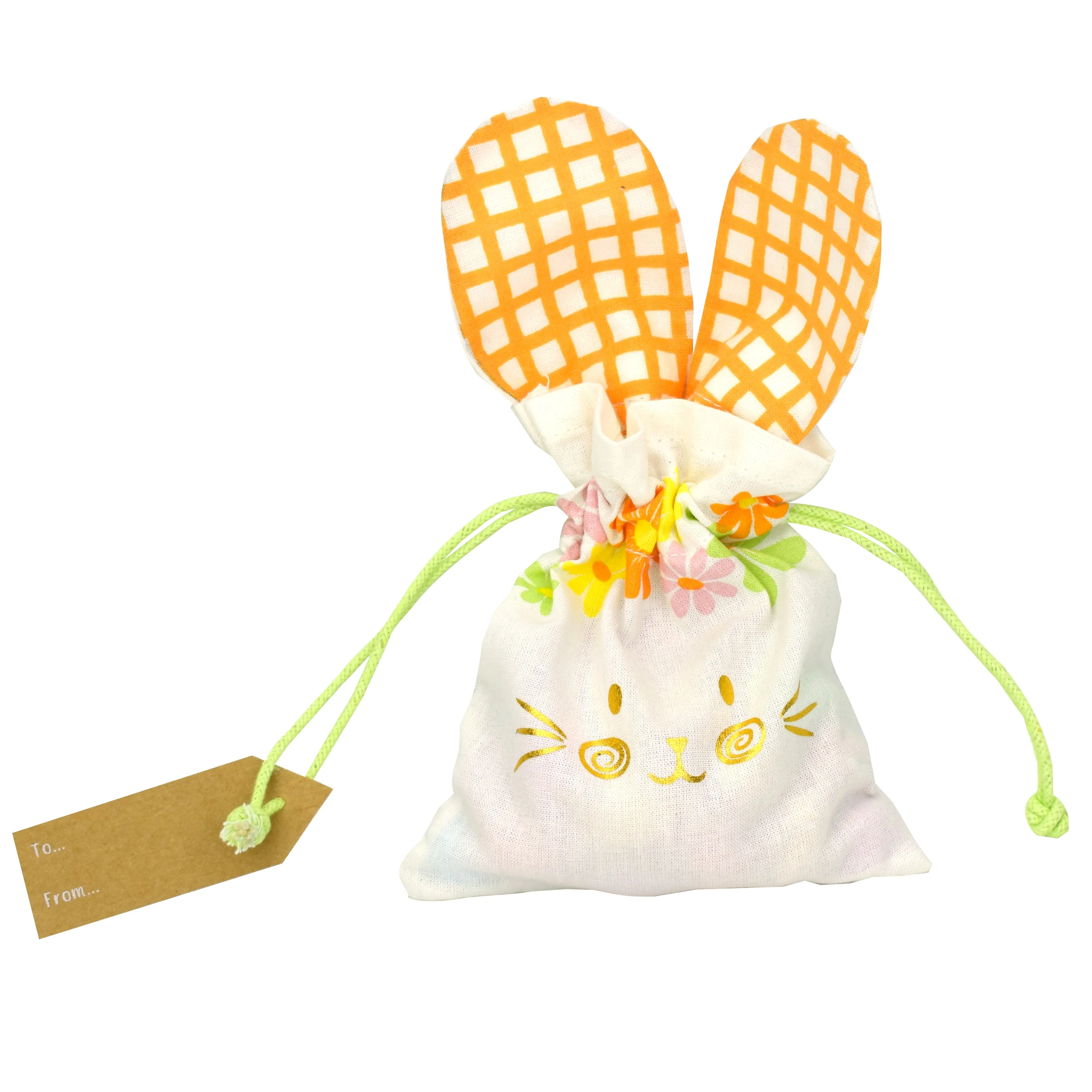 Canvas Bunny 3 Treat Bags