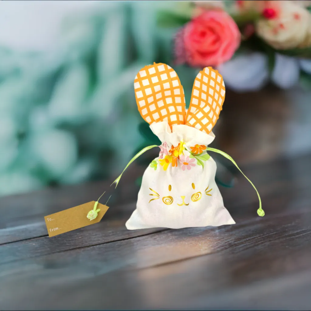 Canvas Bunny 3 Treat Bags