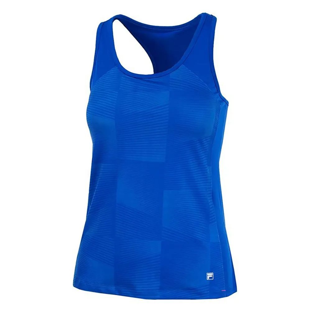 FILA Core Print Racerback Womens Tennis Tank