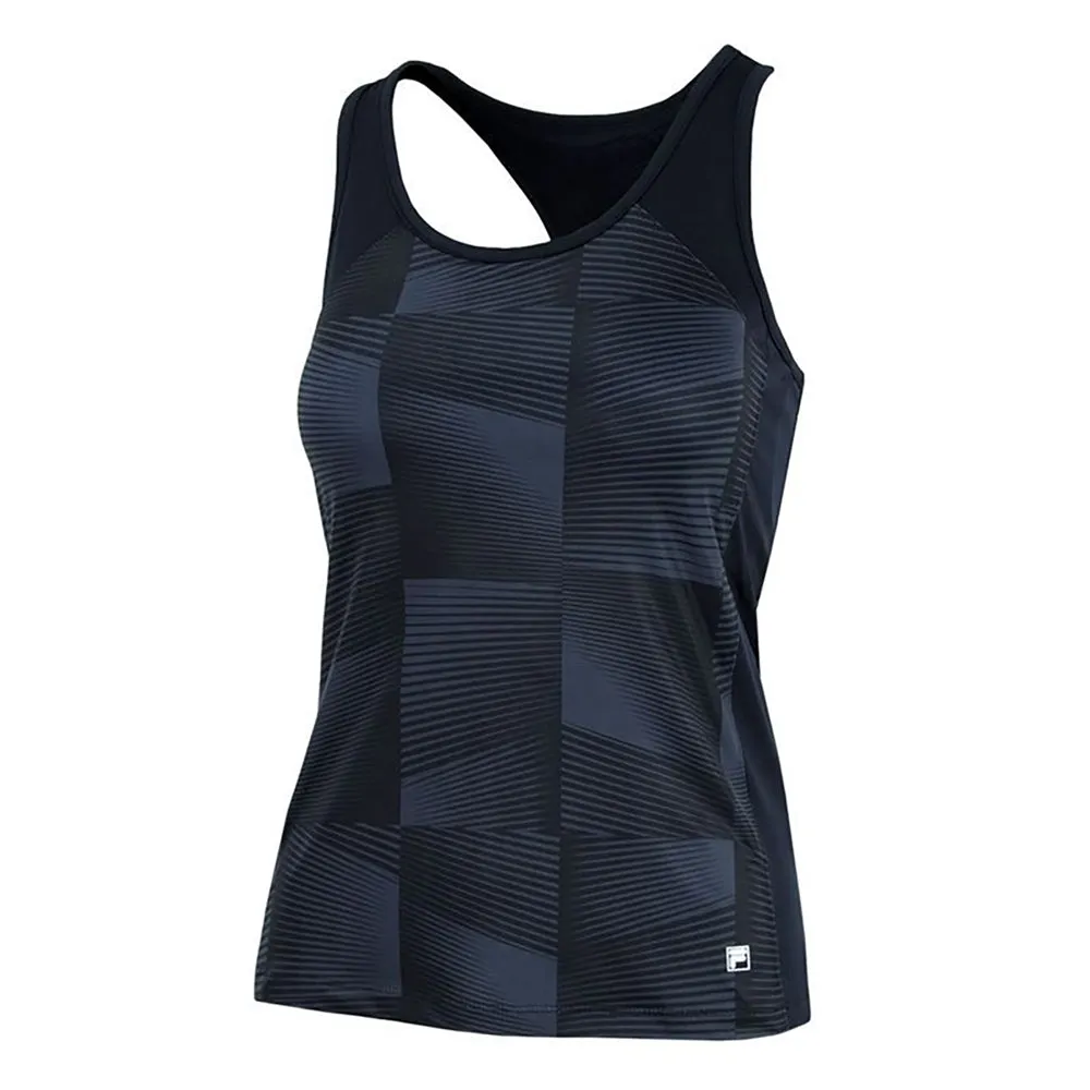 FILA Core Print Racerback Womens Tennis Tank