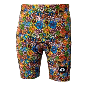 Funky Cycling Shorts - Funky Flowers