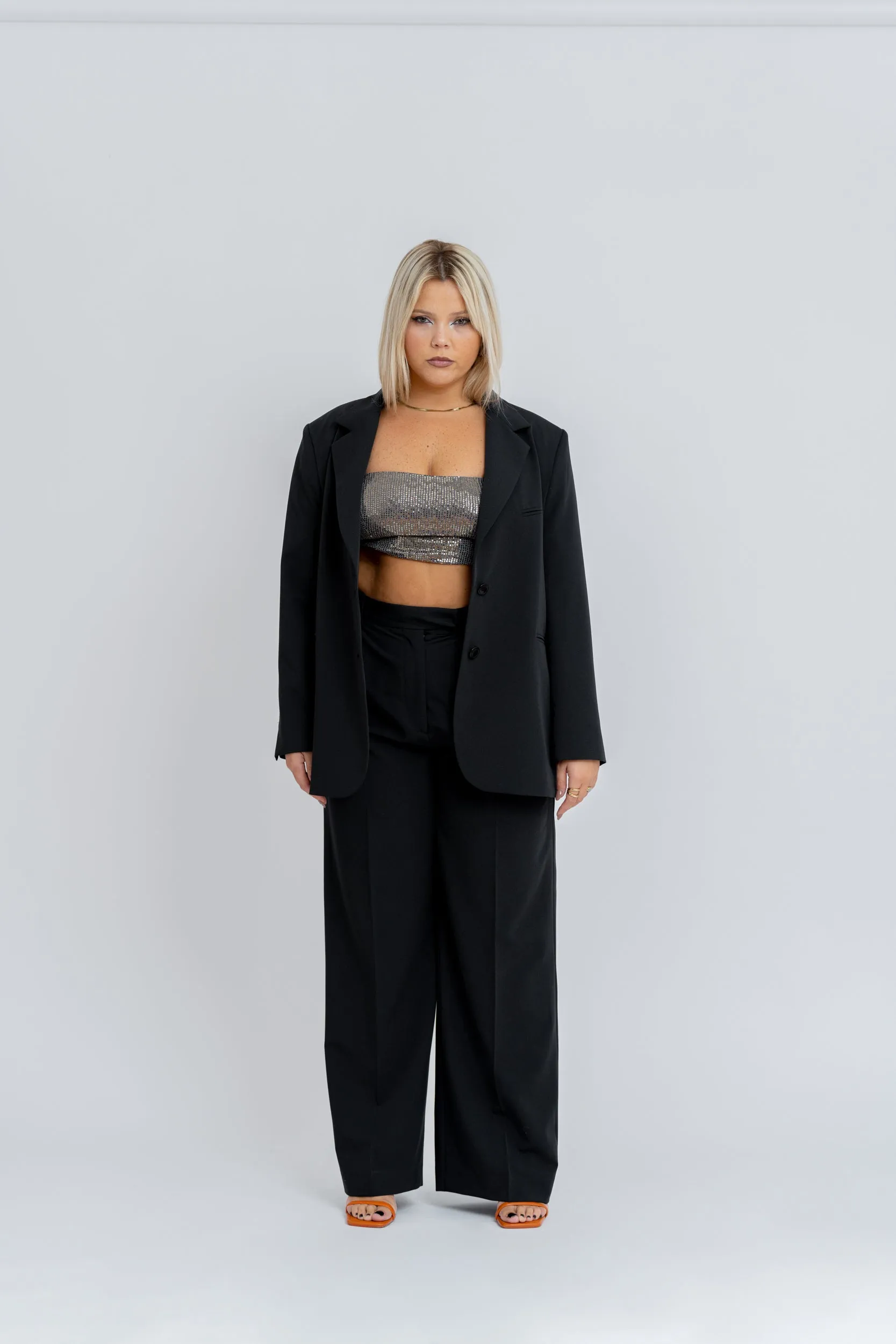 Jagger Tailored Trousers Black