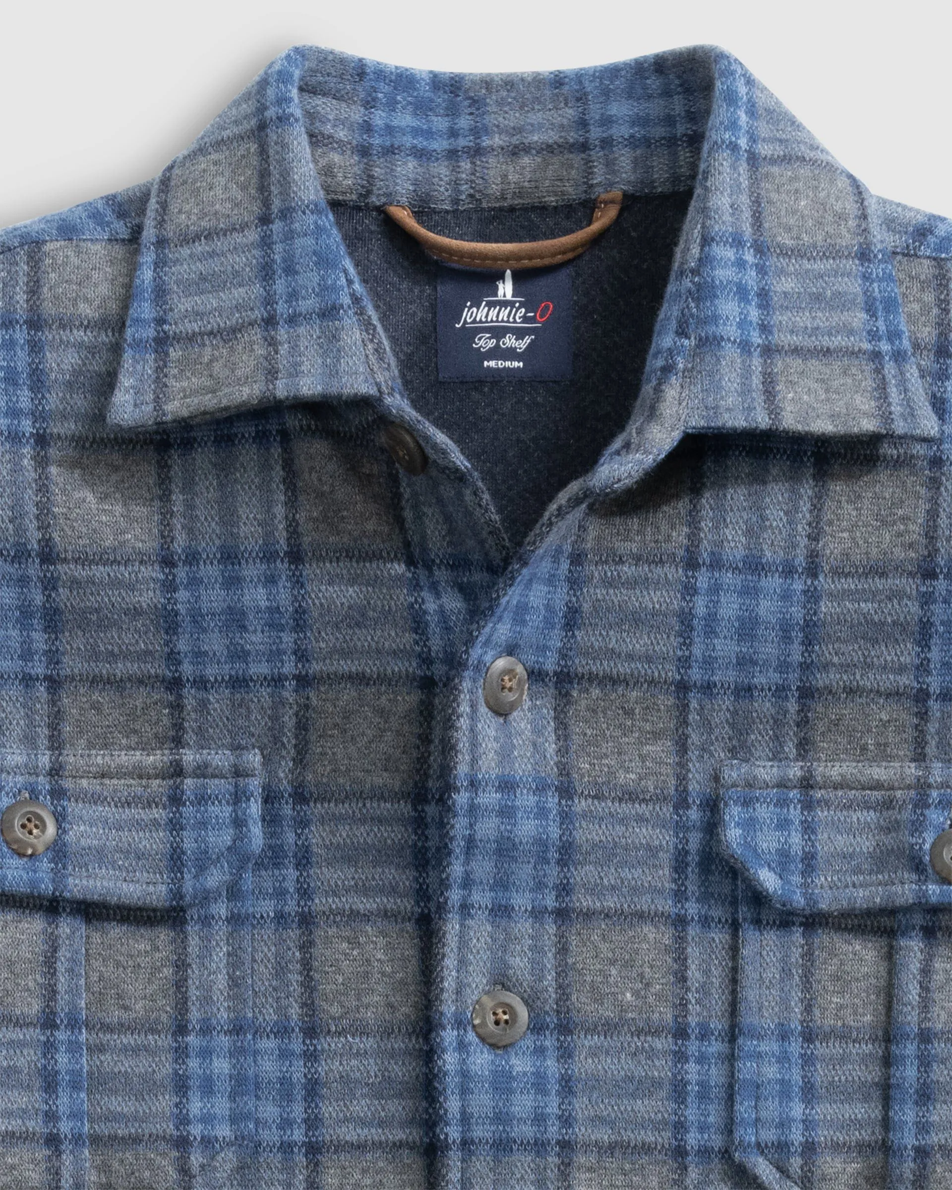 Johnnie-O Waites Stretch Flannel Lodge Shirt