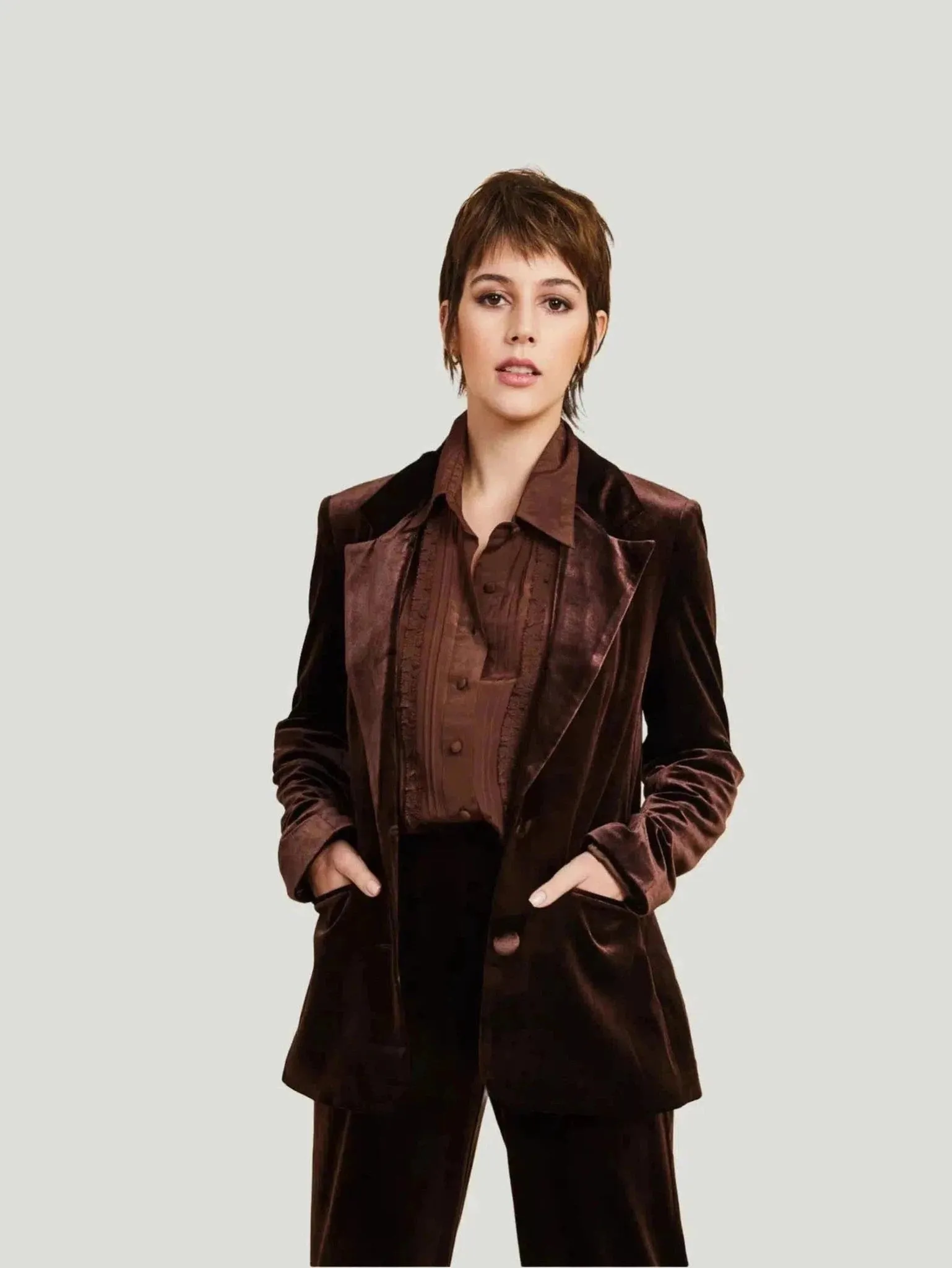 Kamare Surry Velvet Blazer