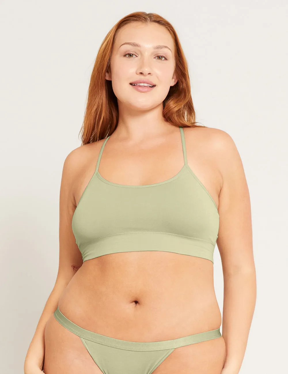 LYOLYTE Racerback Bra - Sage