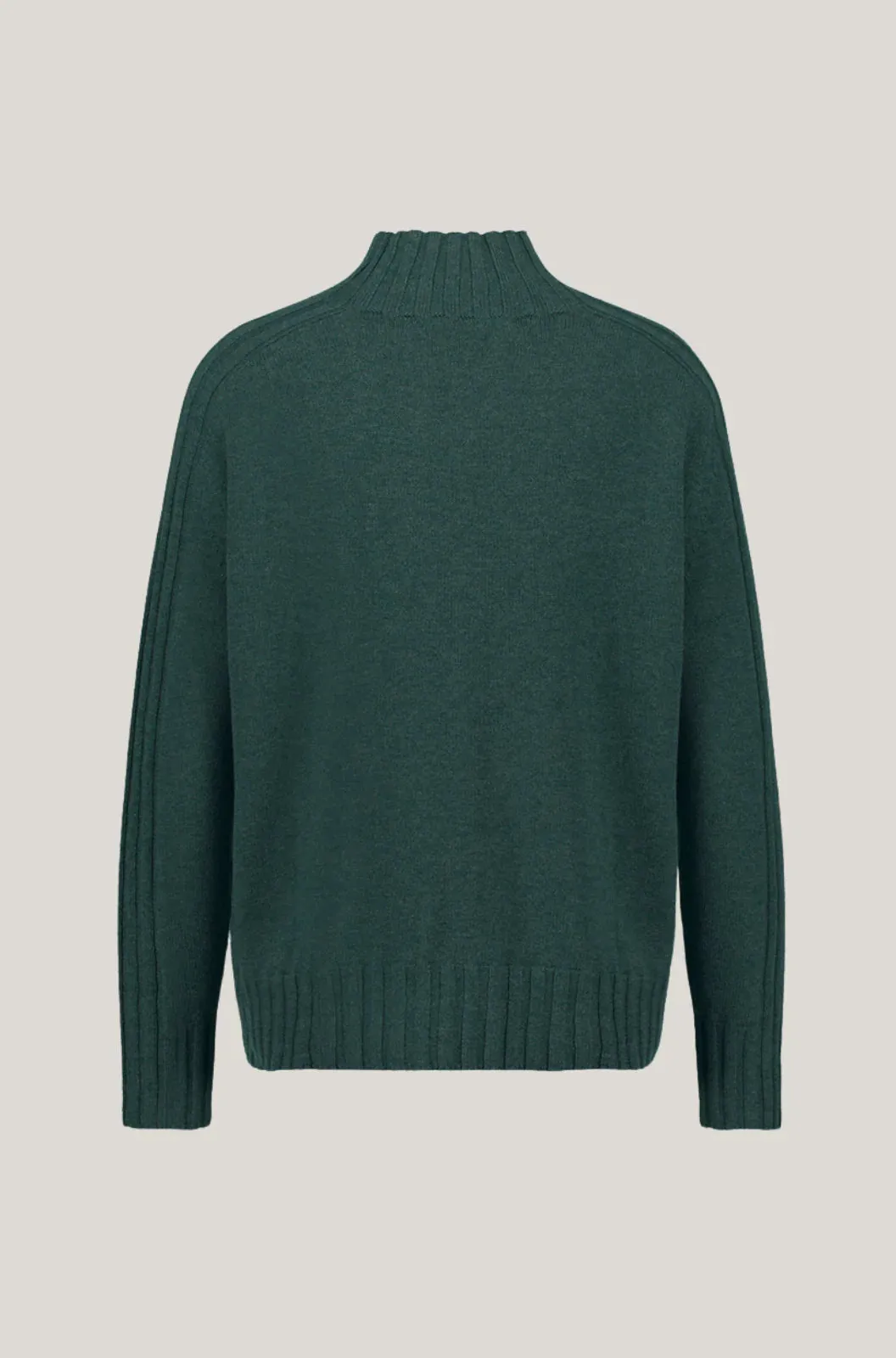 Mansted - Ruta Merino Turtle Neck Knit Dark Green