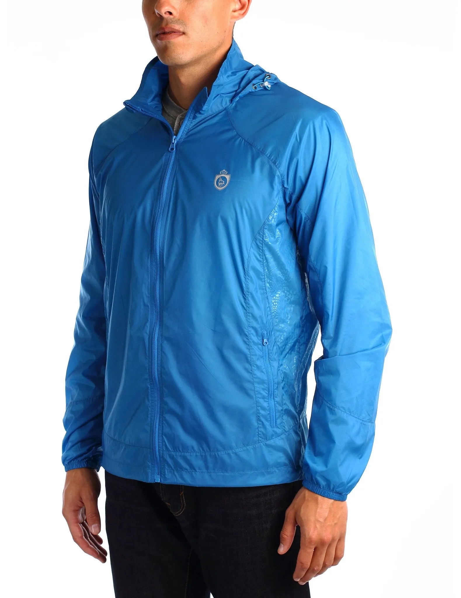 Men's Active Air-weight Windbreaker Packable Jacket