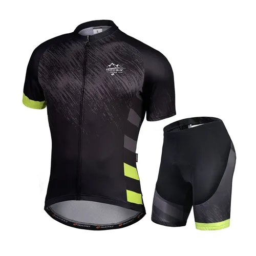 Nuckily Mycycology MA031-MB031 Half Sleeves Jersey and Gel Padded Shorts