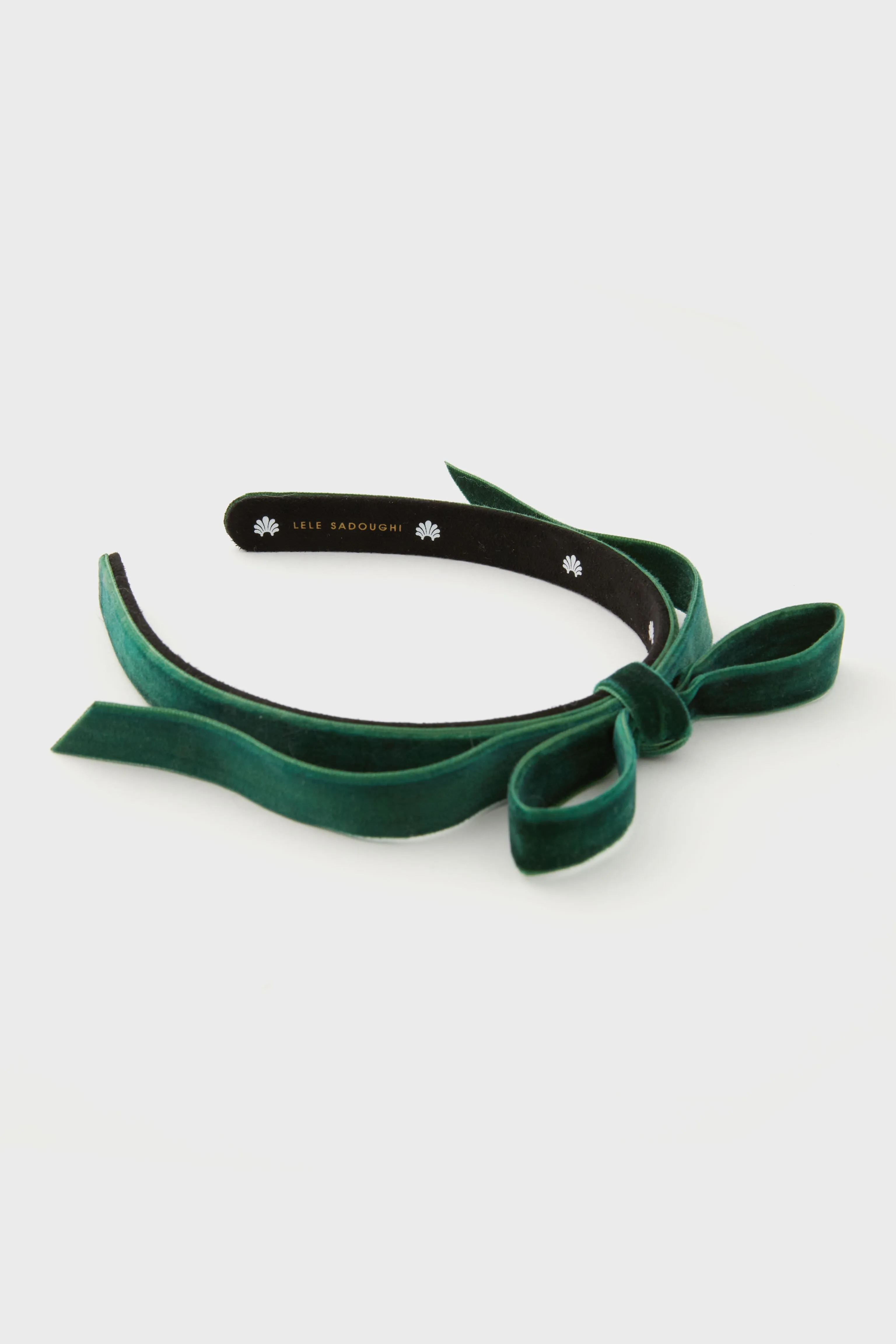 Pine Bardot Ribbon Slim Headband