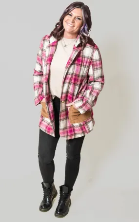 Plaid Flannel Blazer - Final Sale