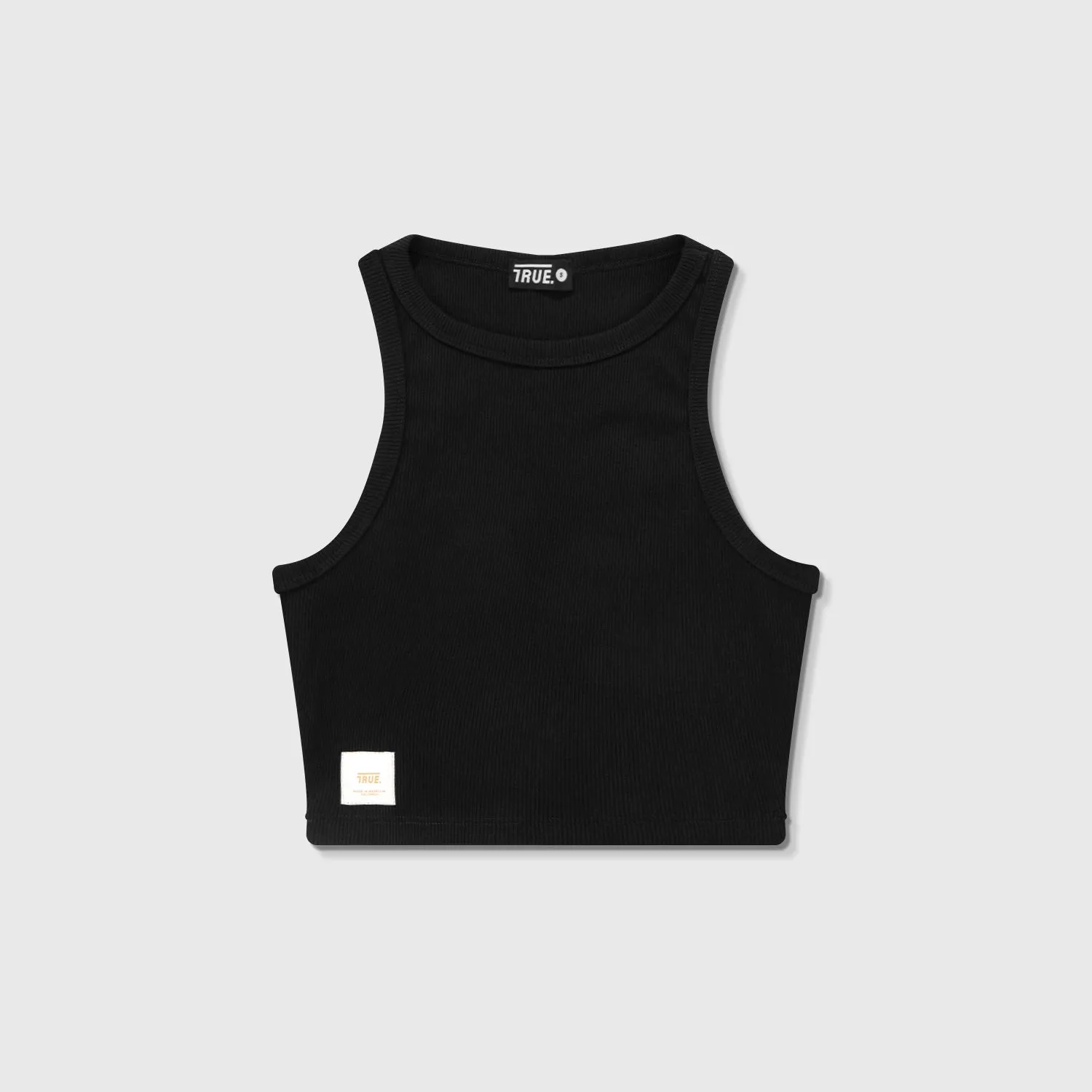 Ribbed Tank Top - Black