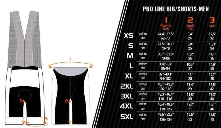 Ride with PRIDE Cycling Pro Bib Shorts