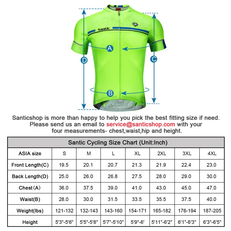 Santic Kamen Lightgreen Jersey & Move on Padded Bib Shorts Outfit