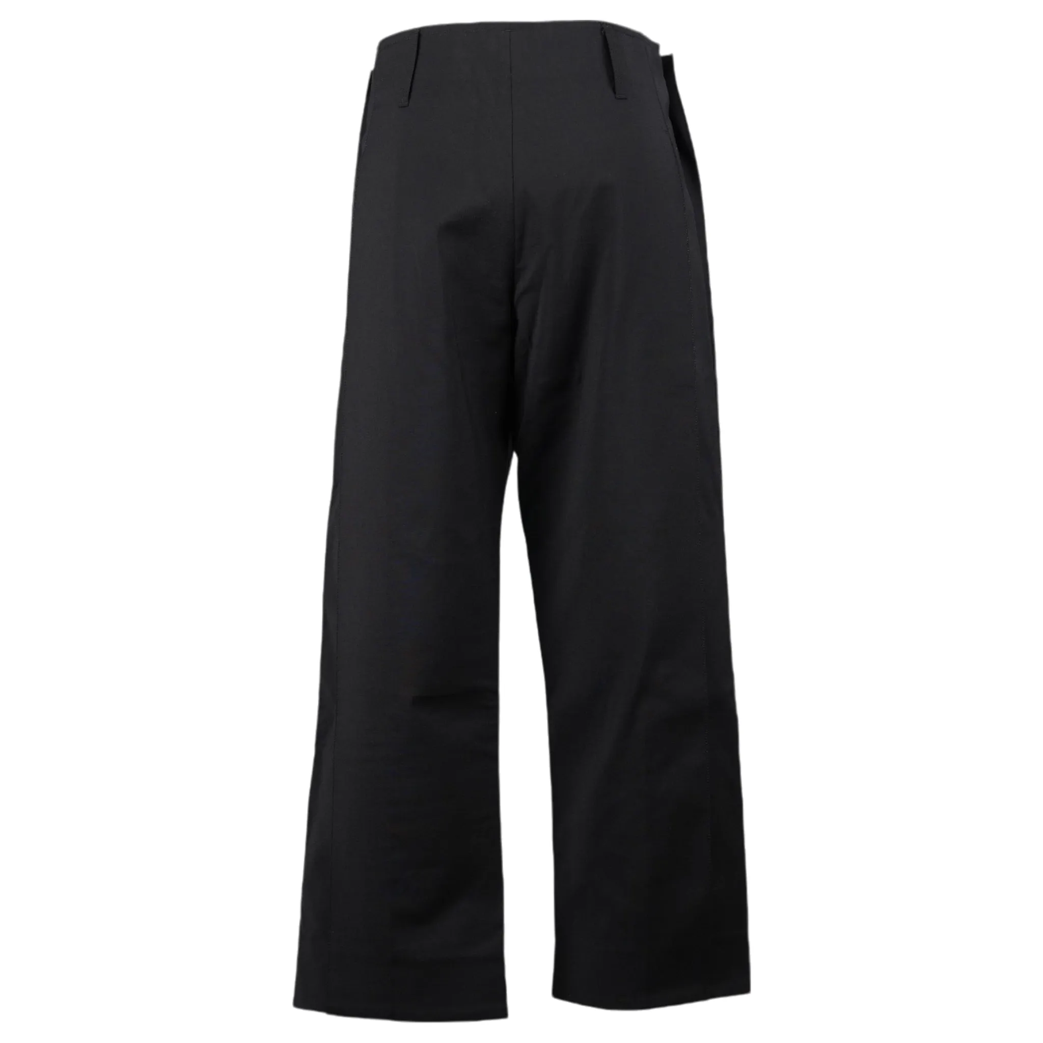 STRUCTURED TAILORED TROUSERS / BLACK