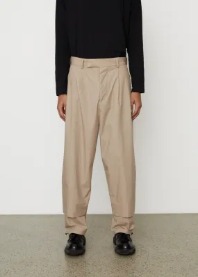 Tailored Wide Leg Cropped Trousers