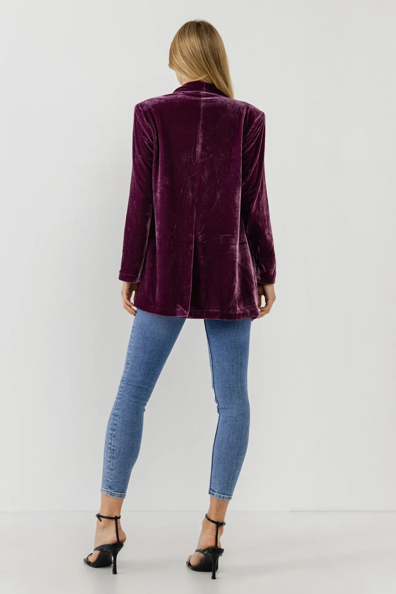 Velvet Blazer