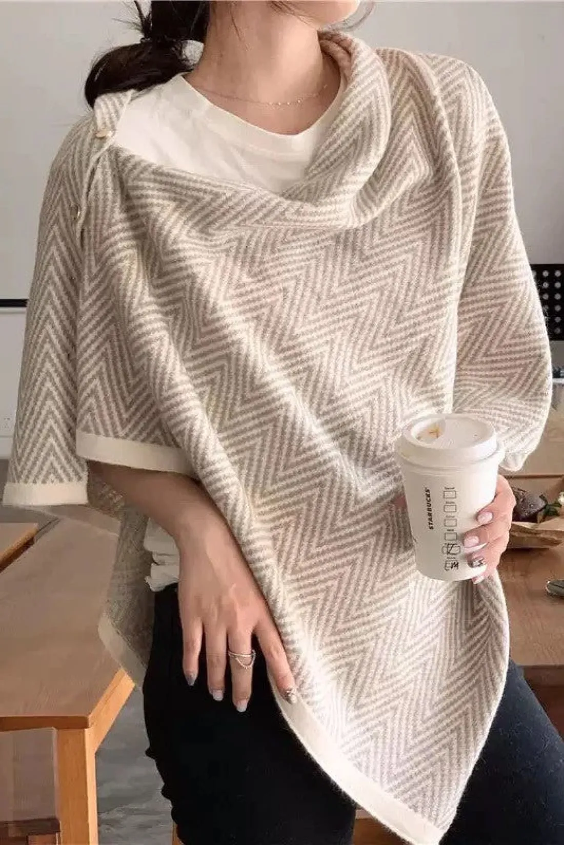 Versatile Luxe Scarf / Poncho