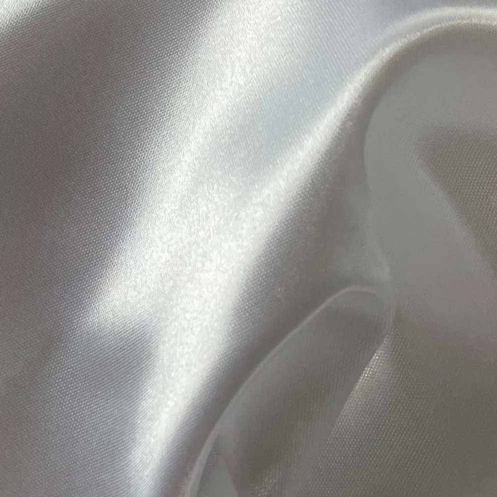 White Shiny Satin - SKU 4310B #SS