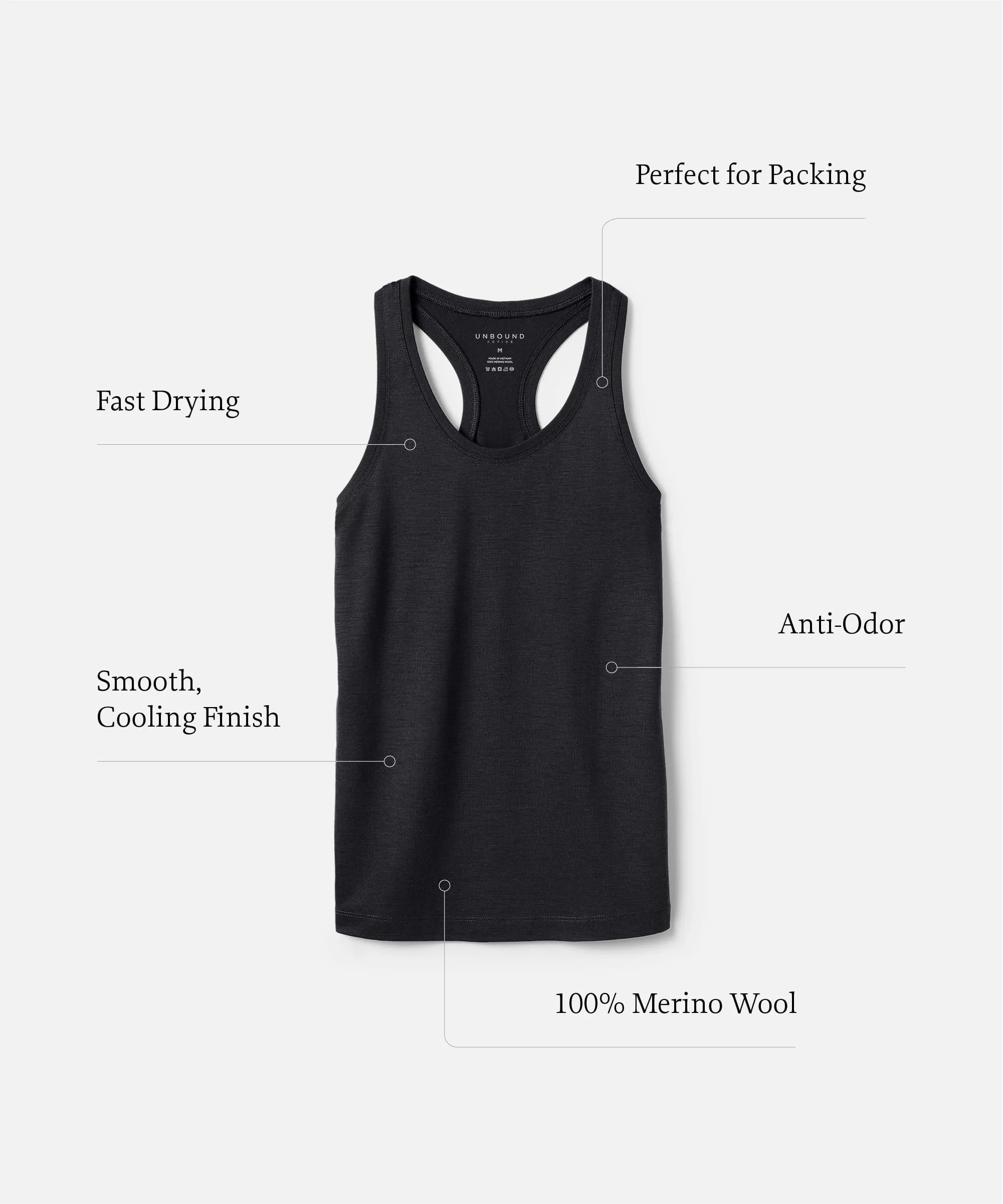 Women's Active Merino Tank Top