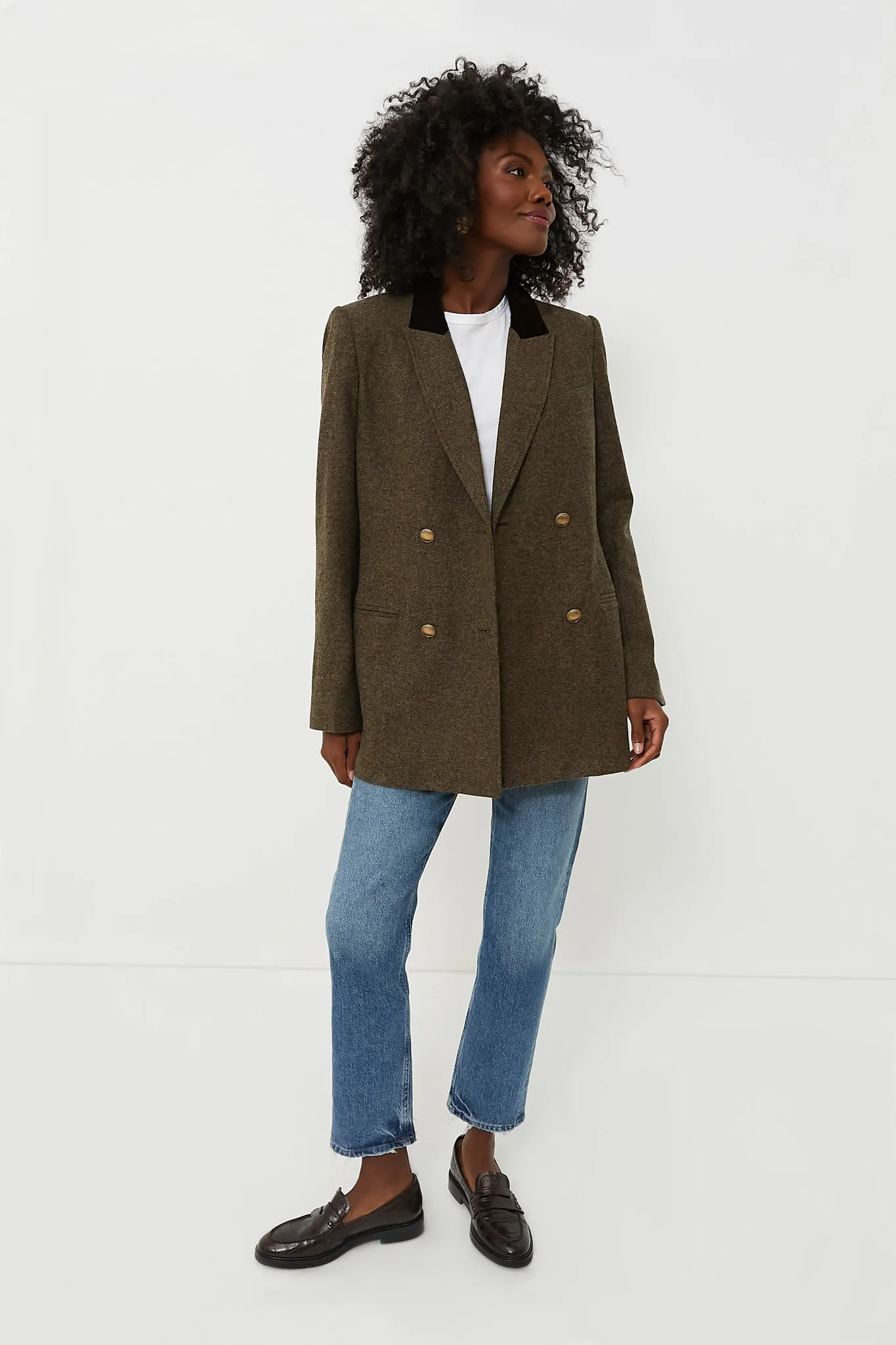 Wool Tweed Holland Blazer